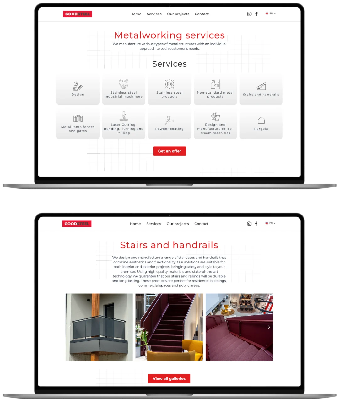 GoodSteel-desktop-portfolio