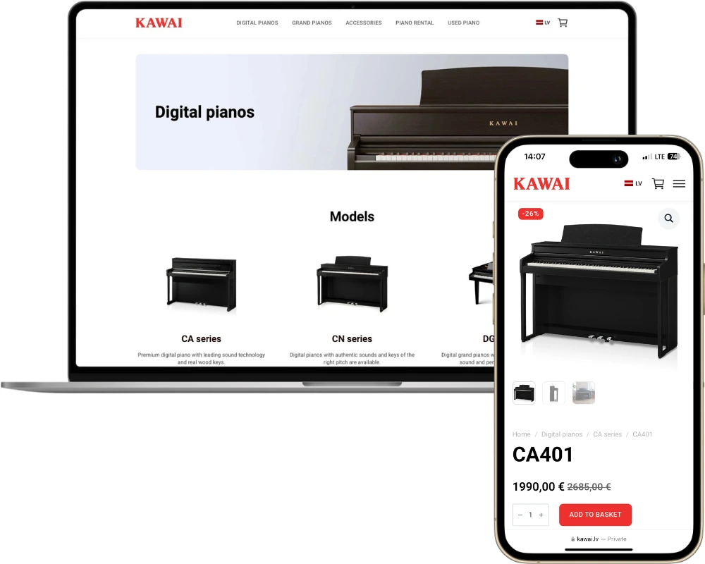 Kawai portfolio projekts