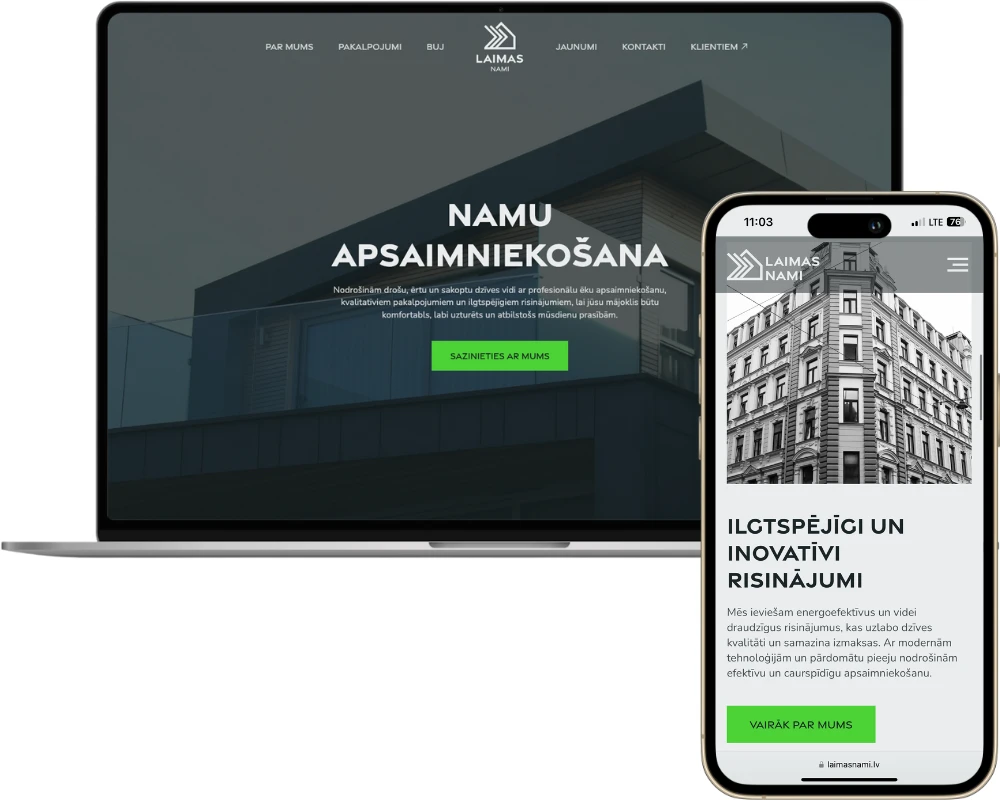 Laimas nami projekta pārskats