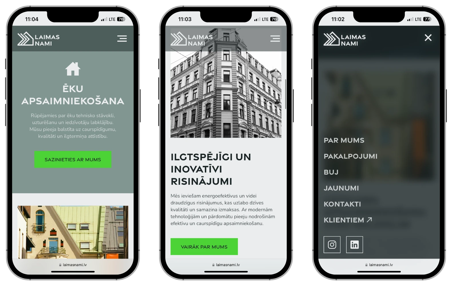 Laimas nami pārskats par quo build
